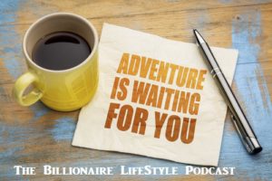 Adventure is waiting for you POster and cup of Coffee